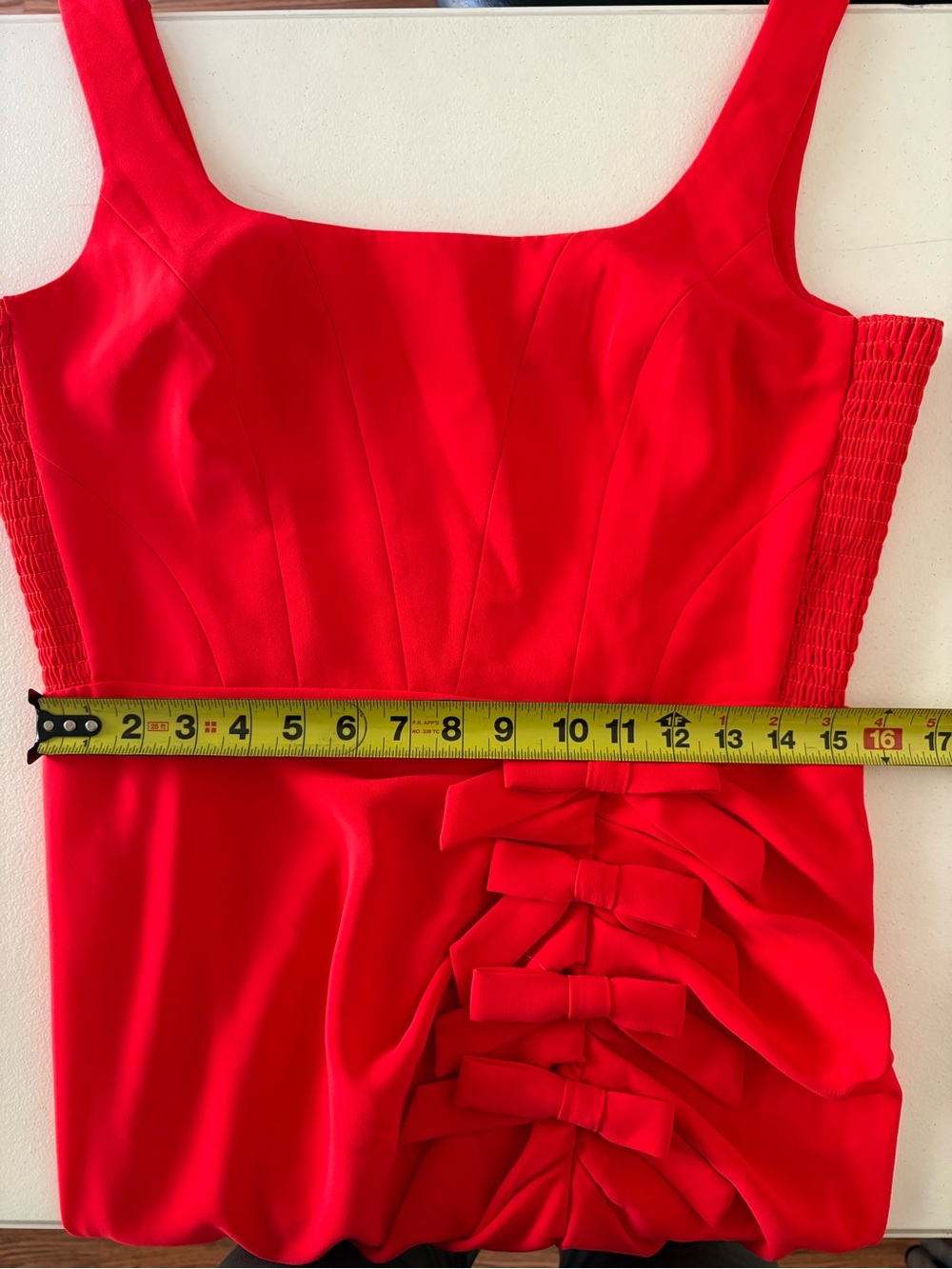 Amanda Uprichard Size XL Fiorella Dress in
Crimson - Picture 10 of 11